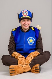 Карнавальний костюм для аніматорів Цуценячий Патруль Чейз