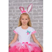 Дитячий карнавальний костюм Зайчика для дівчинки