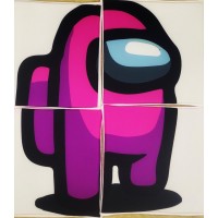 Ігровий реквізит для аніматорів пазли Амонг Ас (Among Us)