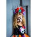 Дитячий карнавальний костюм Santa Muerte для дівчинки на Хеловін