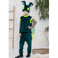 Дитячий карнавальний костюм зеленого Світлячка – яскравий образ, що сяє у темряві! 