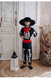 Костюм Скелета "День Мертвих" для хлопчика на Хеловін Костюм Скелета "День Мертвих" для хлопчика на Хеловін