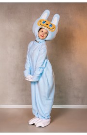 Костюм для аніматорів Лабубу блакитна Костюм для аніматорів Лабубу блакитна