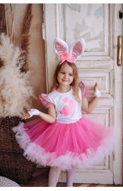 Дитячий карнавальний костюм Зайчика для дівчинки