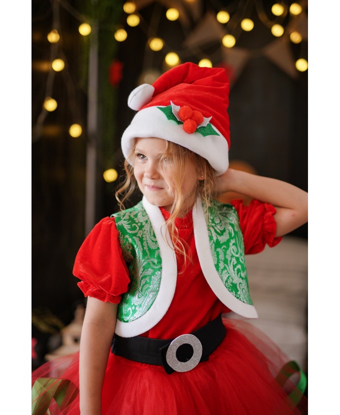 Костюм Новорічного Ельфа для дівчинки