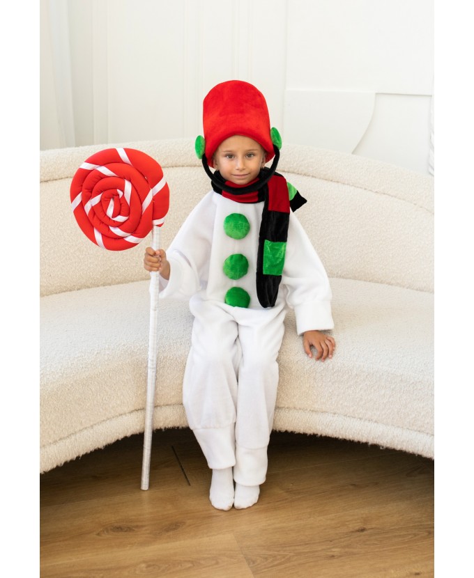 Дитячий костюм Сніговика – образ для хлопчика на свято