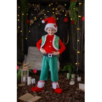 Костюм новорічного ельфа для хлопчика